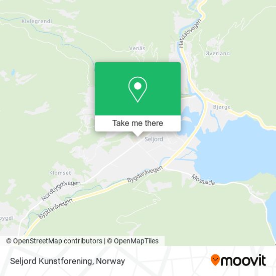 Seljord Kunstforening map