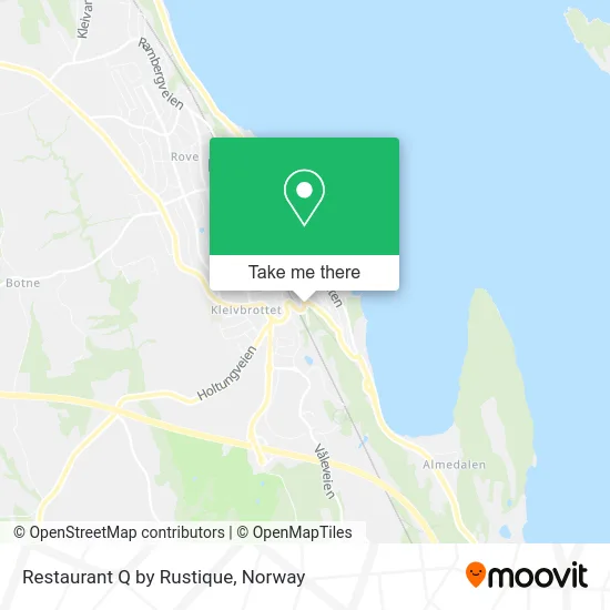 Restaurant Q by Rustique map