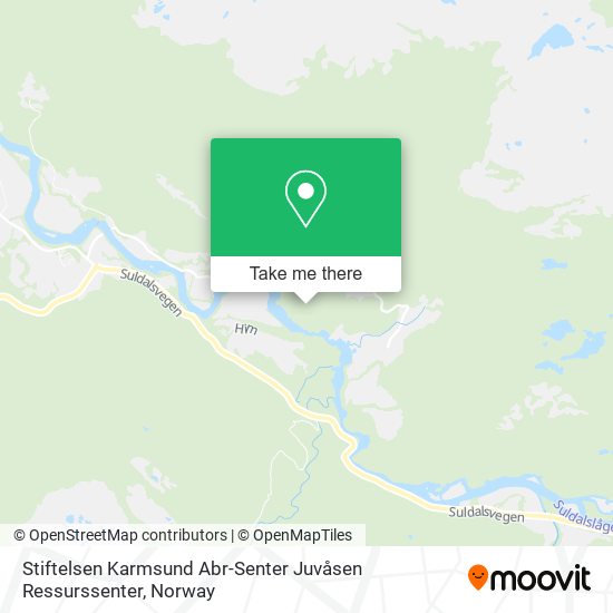 Stiftelsen Karmsund Abr-Senter Juvåsen Ressurssenter map