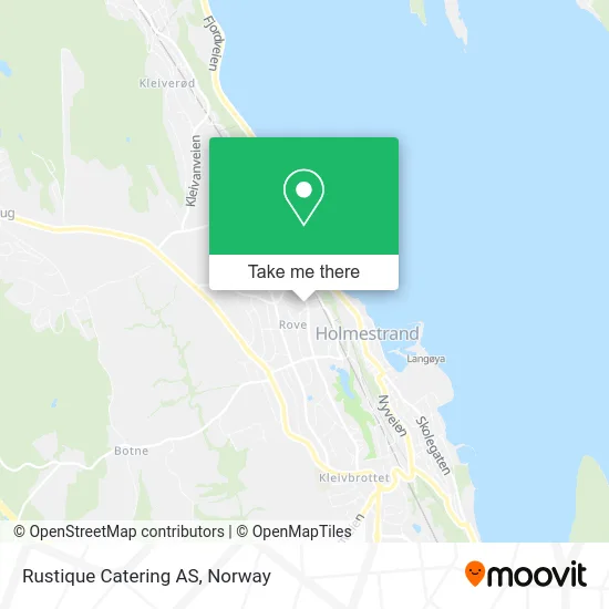 Rustique Catering AS map