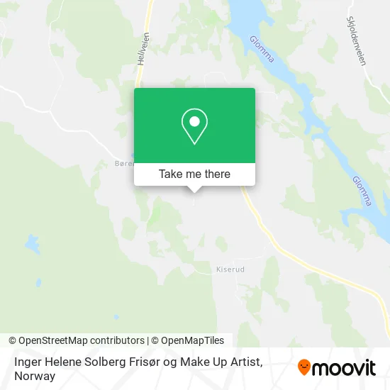 Inger Helene Solberg Frisør og Make Up Artist map