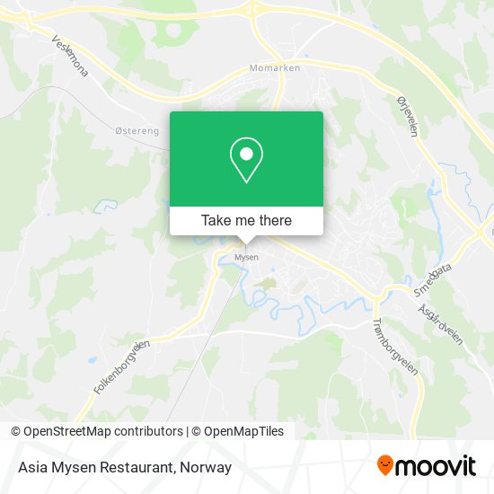 Asia Mysen Restaurant map