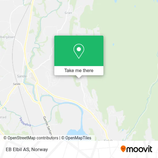 EB Elbil AS map