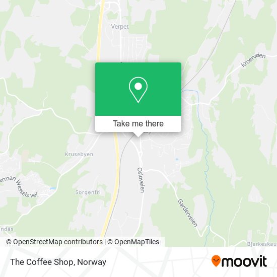 The Coffee Shop map