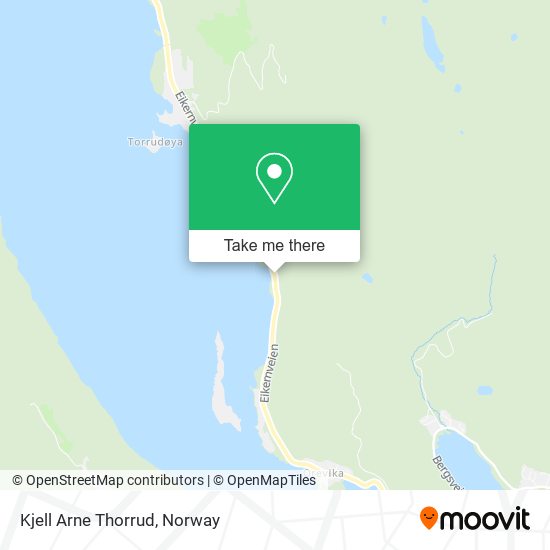 Kjell Arne Thorrud map