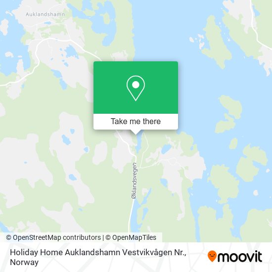 Holiday Home Auklandshamn Vestvikvågen Nr. map