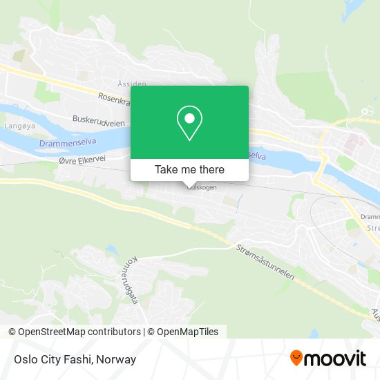 Oslo City Fashi map