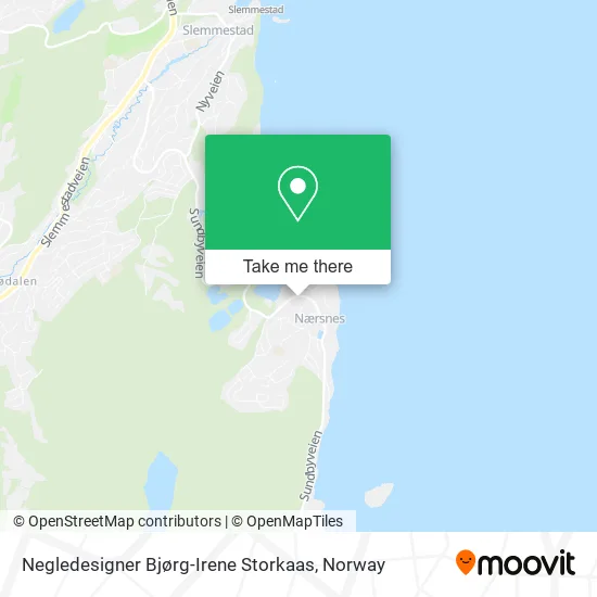 Negledesigner Bjørg-Irene Storkaas map