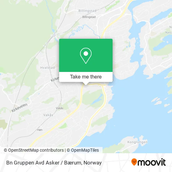 Bn Gruppen Avd Asker / Bærum map