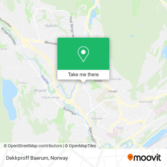 Dekkproff Baerum map