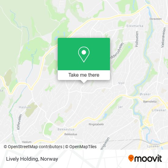 Lively Holding map