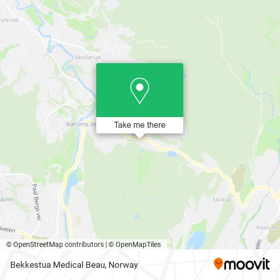 Bekkestua Medical Beau map