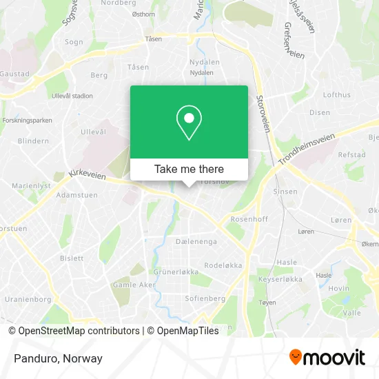 Panduro map