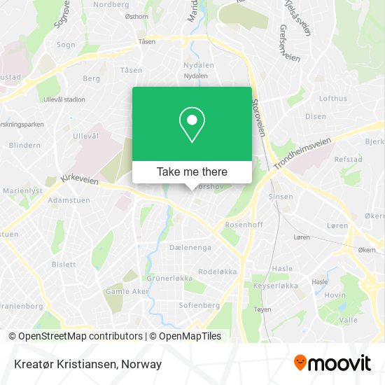 Kreatør Kristiansen map
