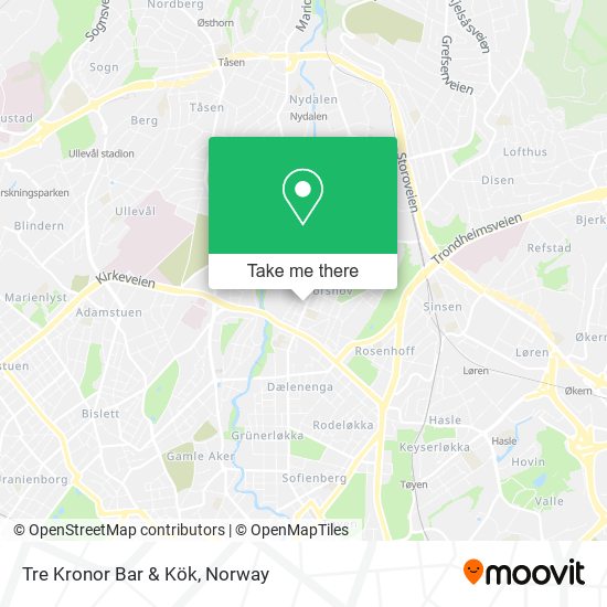Tre Kronor Bar & Kök map