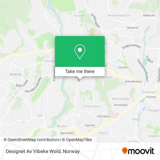 Designet Av Vibeke Wold map