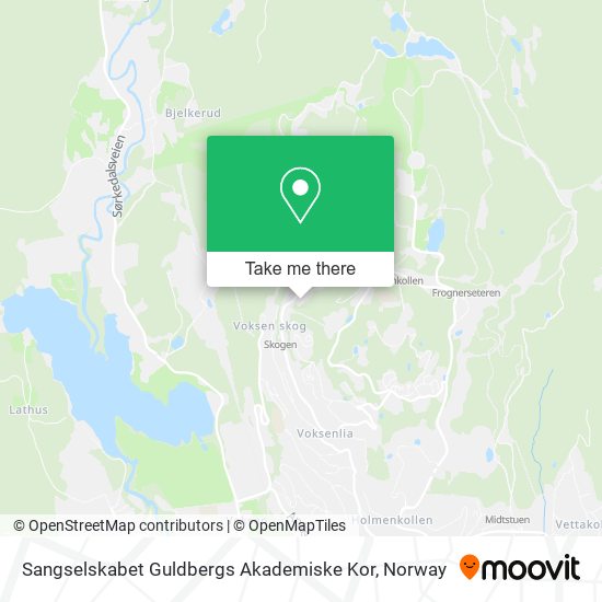Sangselskabet Guldbergs Akademiske Kor map