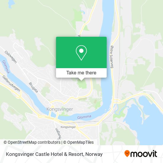 Kongsvinger Castle Hotel & Resort map