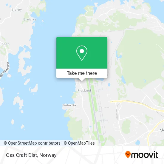 Oss Craft Dist map