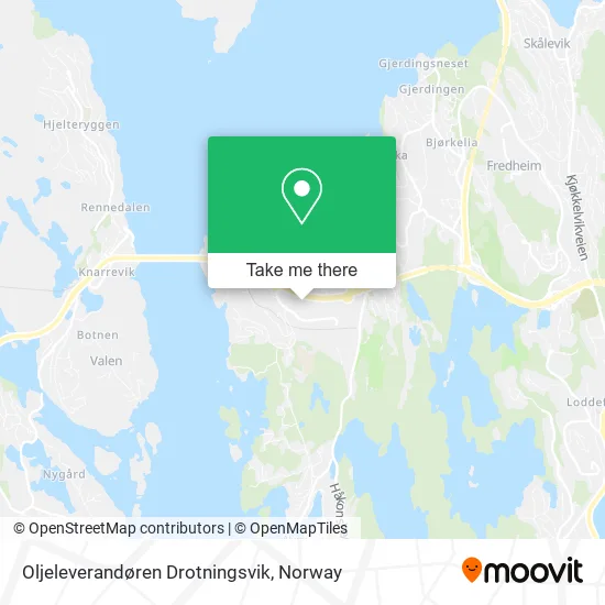 Oljeleverandøren Drotningsvik map
