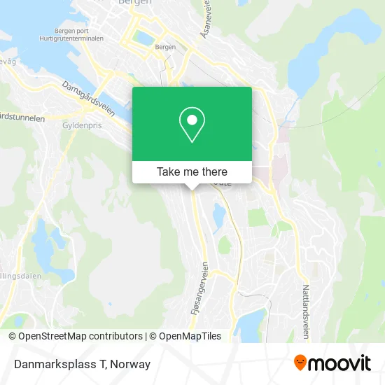 Danmarksplass T map