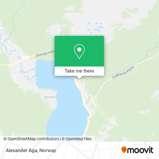 Alexander Aga map