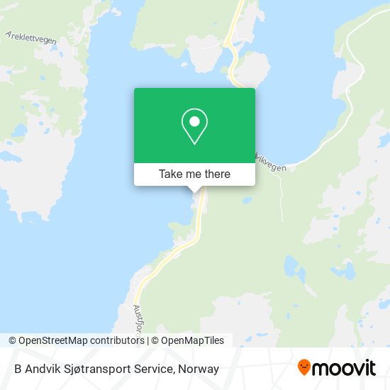 B Andvik Sjøtransport Service map