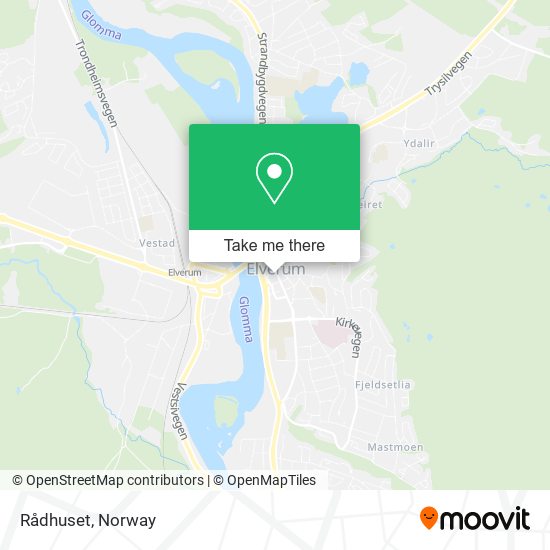 Rådhuset map