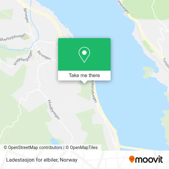 Ladestasjon for elbiler map