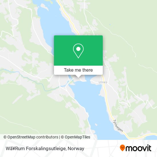 Wã¥Rum Forskalingsutleige map