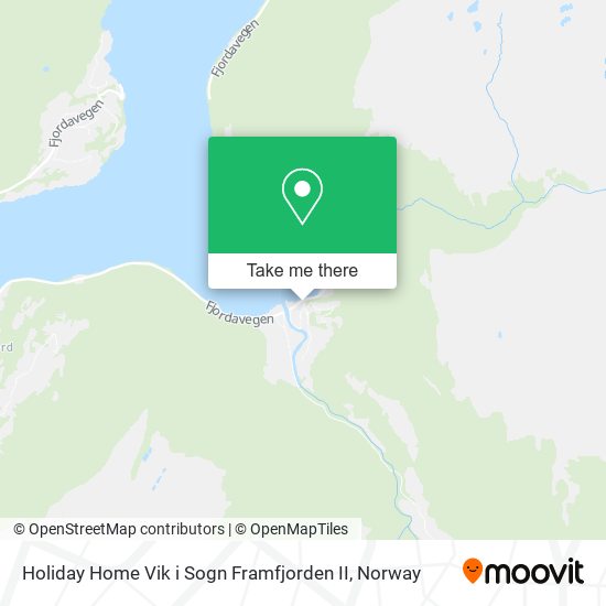 Holiday Home Vik i Sogn Framfjorden II map