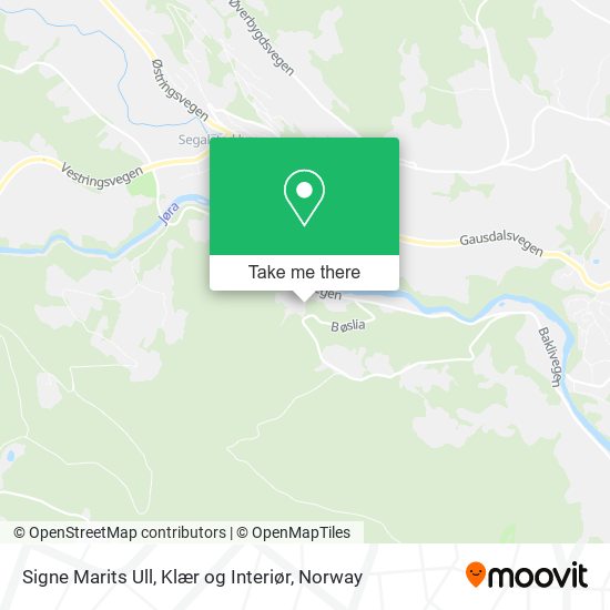 Signe Marits Ull, Klær og Interiør map