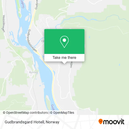 Gudbrandsgard Hotell map
