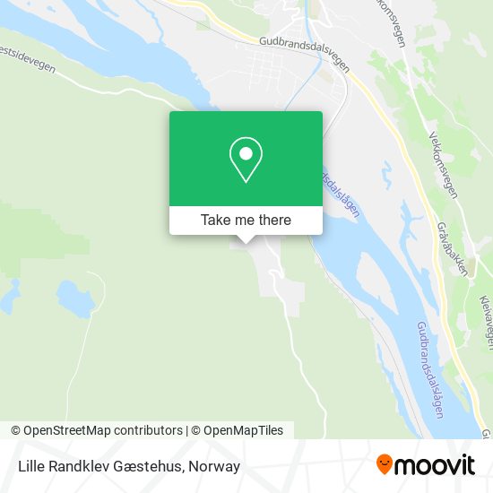 Lille Randklev Gæstehus map