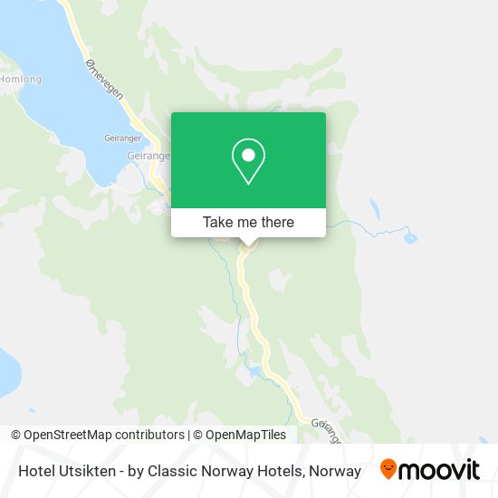 Hotel Utsikten - by Classic Norway Hotels map