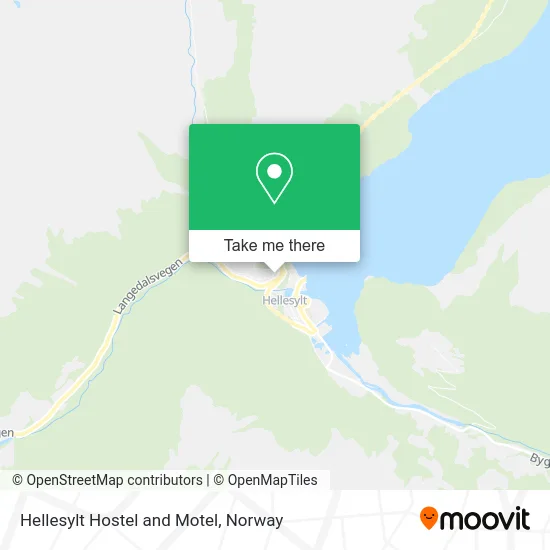 Hellesylt Hostel and Motel map