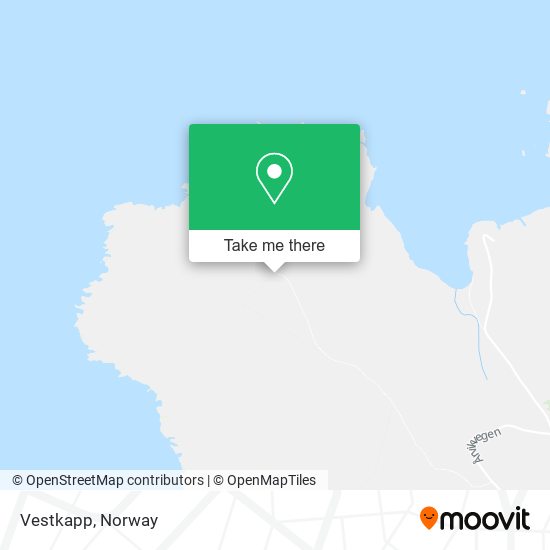 Vestkapp map