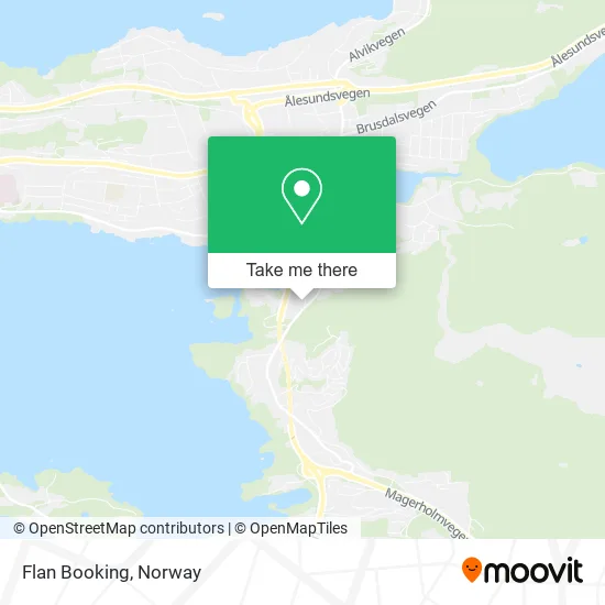 Flan Booking map