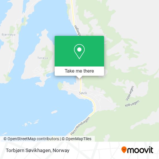 Torbjørn Søvikhagen map