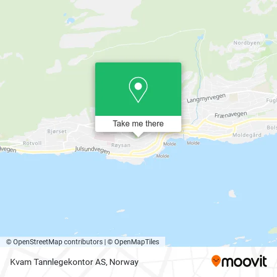 Kvam Tannlegekontor AS map