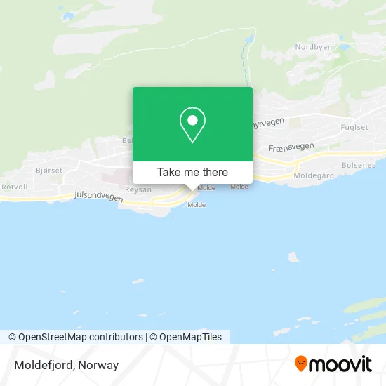 Moldefjord map