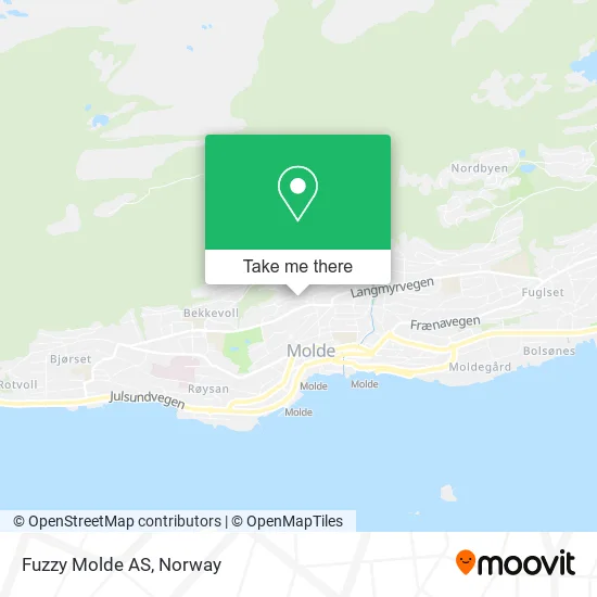 Fuzzy Molde AS map