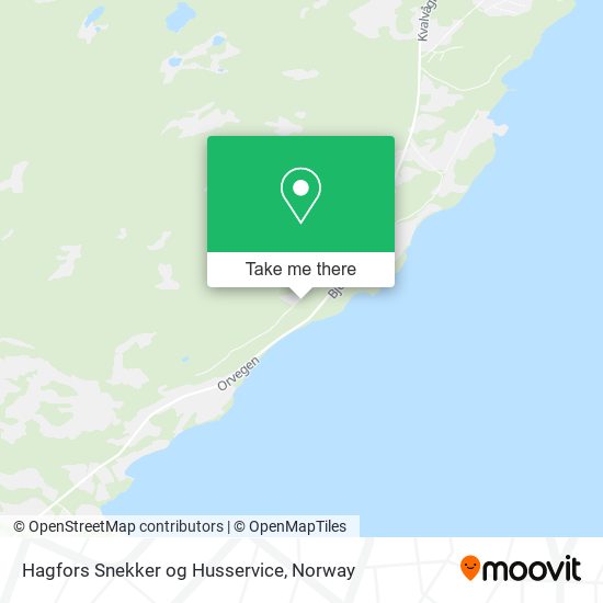 Hagfors Snekker og Husservice map