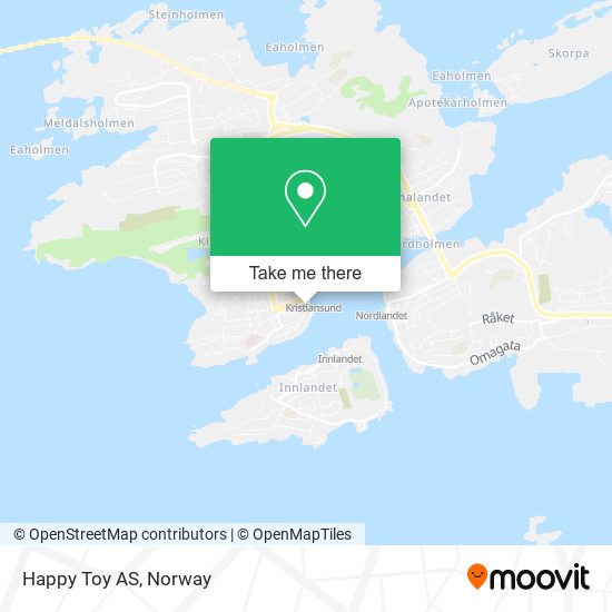 Happy Toy AS map