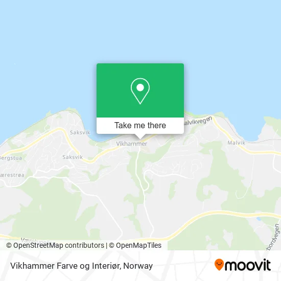 Vikhammer Farve og Interiør map