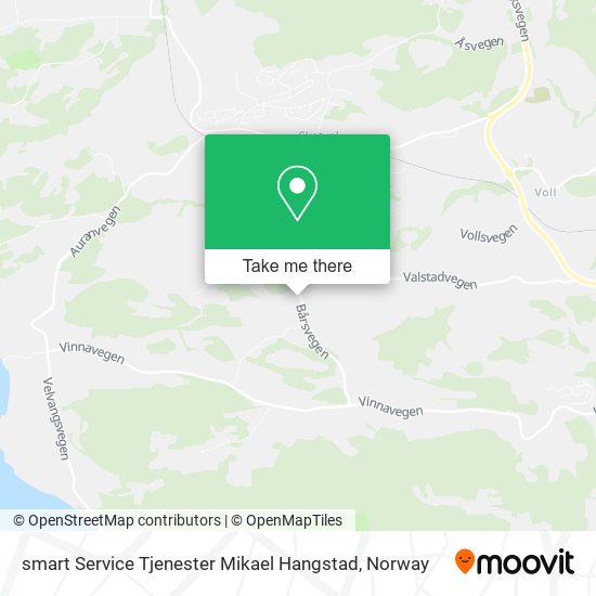 smart Service Tjenester Mikael Hangstad map