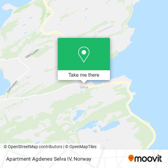 Apartment Agdenes Selva IV map