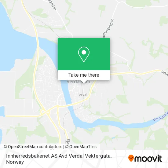 Innherredsbakeriet AS Avd Verdal Vektergata map