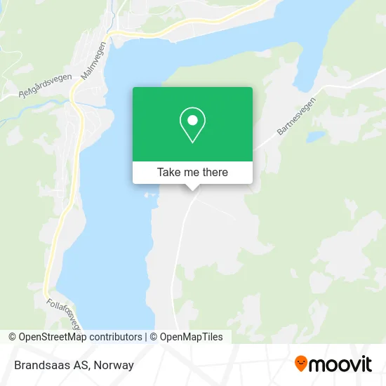 Brandsaas AS map