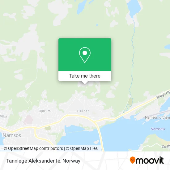 Tannlege Aleksander Ie map